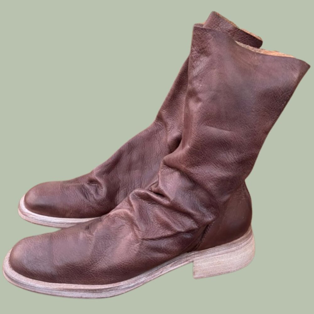 NEW Spanish Leather Boots (size 7.5 / 38)